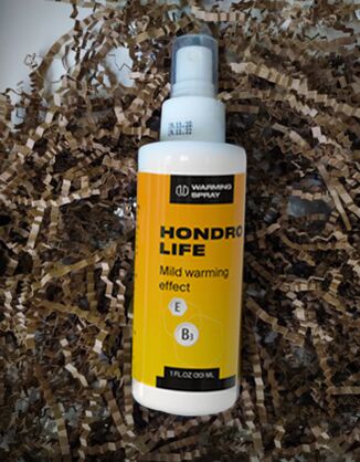Experience in the use of the spray Hondrolife